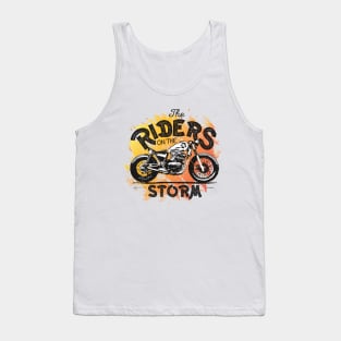 Vintage Motorcycle Rider Tank Top